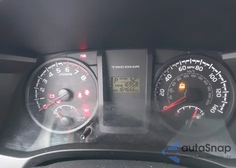 2017 Toyota Tacoma Sr from USA, damaged, VIN 5TFAX5GN6HX100606